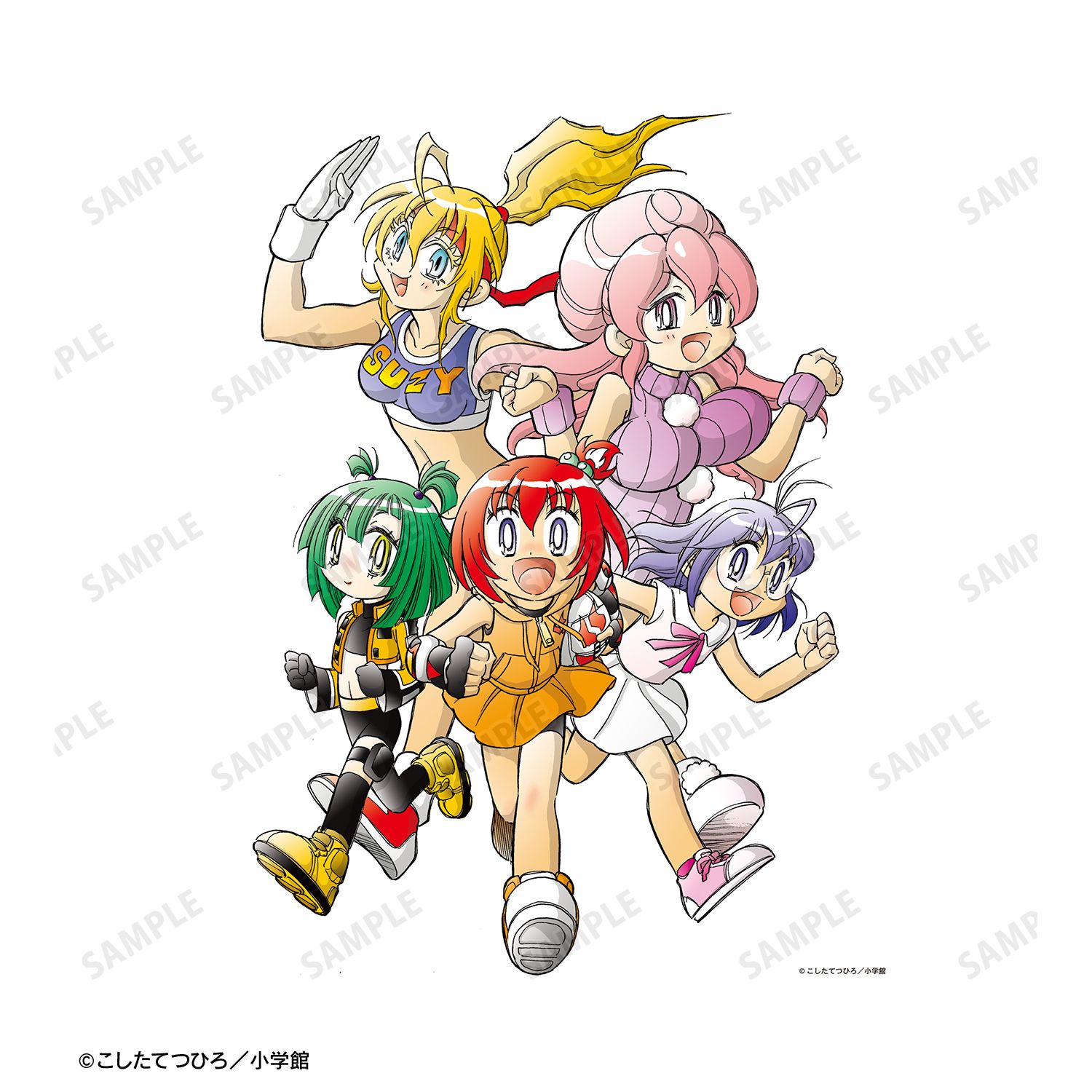 炎の闘球女 ドッジ弾子 原作イラスト F3号キャンバスボード ver.B 画像 3 | AniSmile