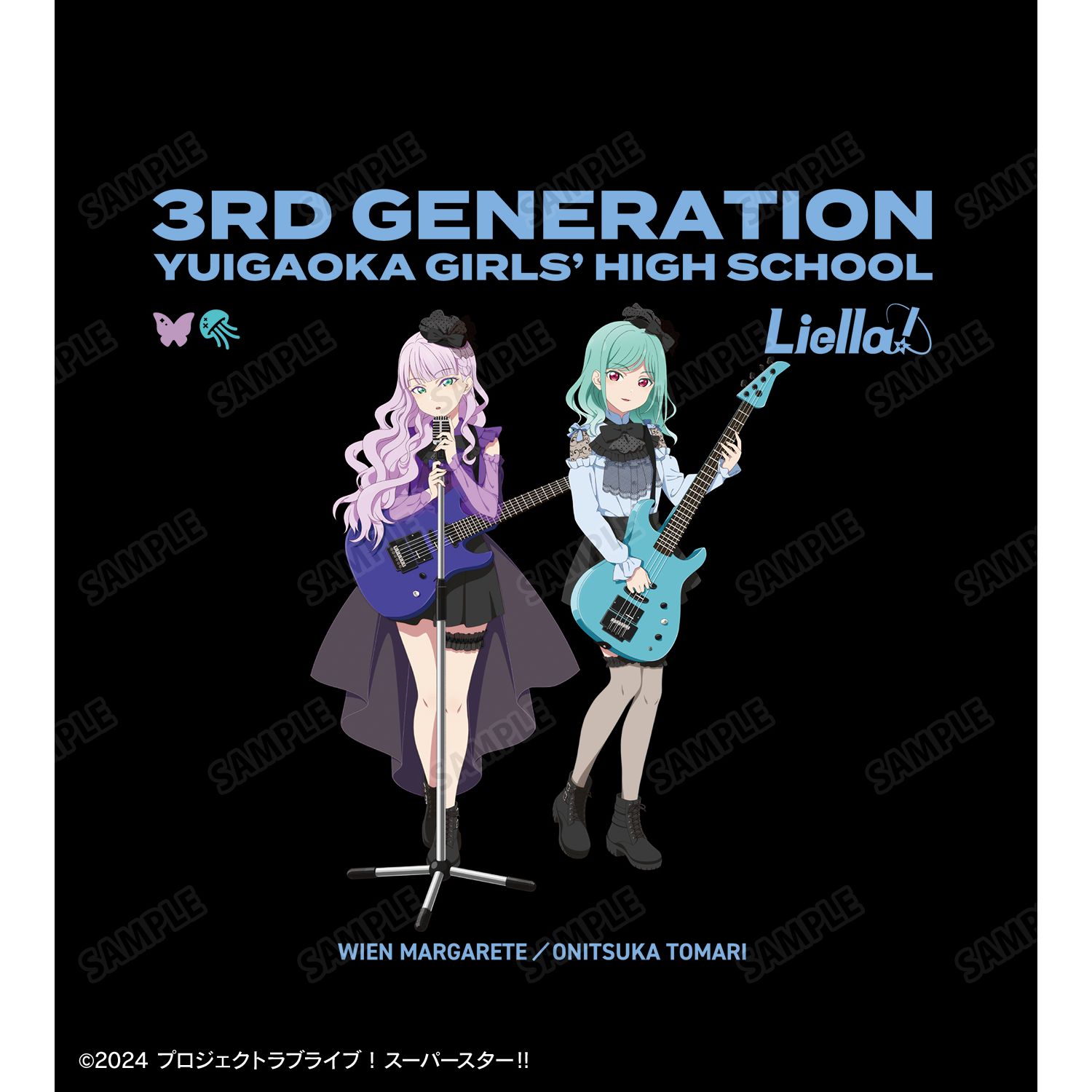 ラブライブ!スーパースター!! 描き下ろし 3期生 バンドver. Teeユニセックス(サイズ/XXL) 画像 3 | AniSmile