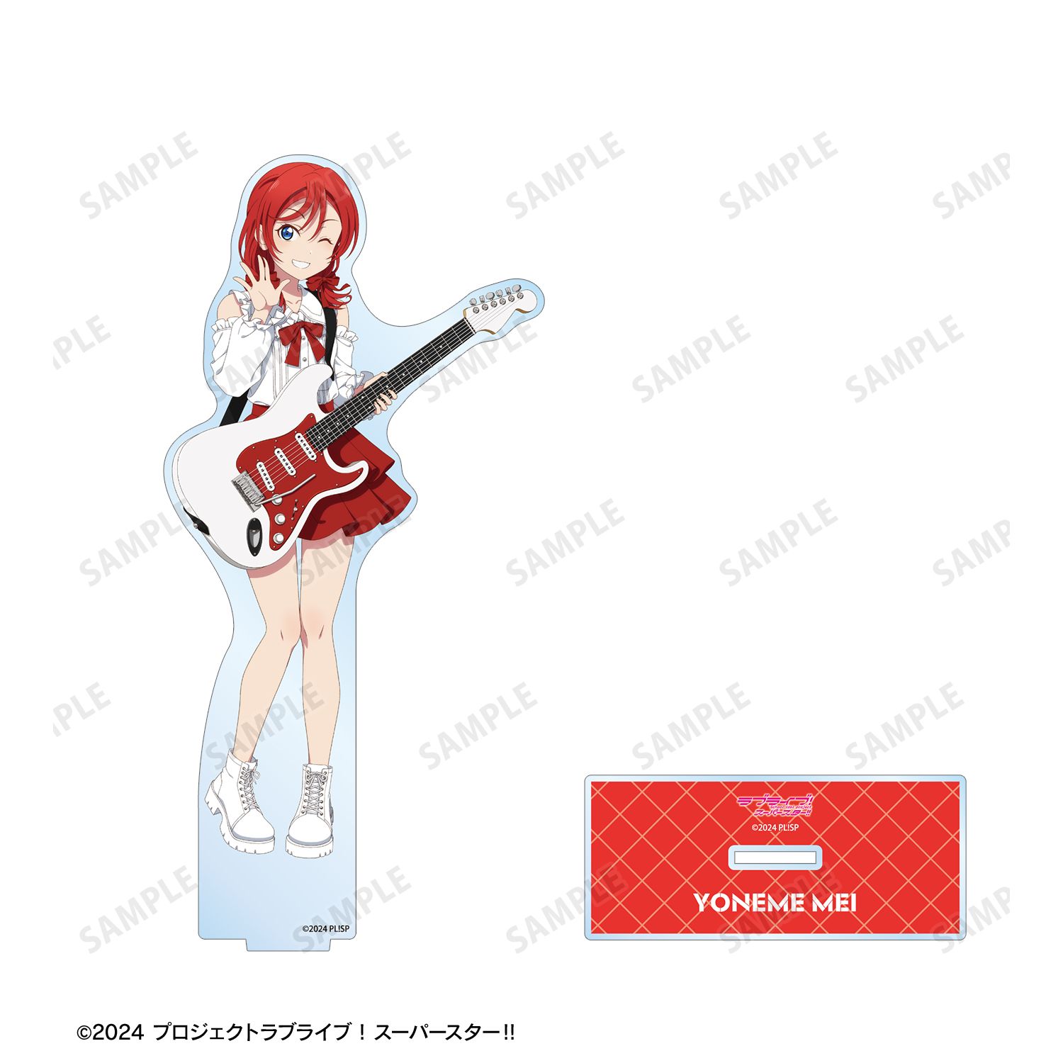 ラブライブ!スーパースター!! 描き下ろし 米女メイ バンドver. 特大アクリルスタンド 画像 3 | AniSmile