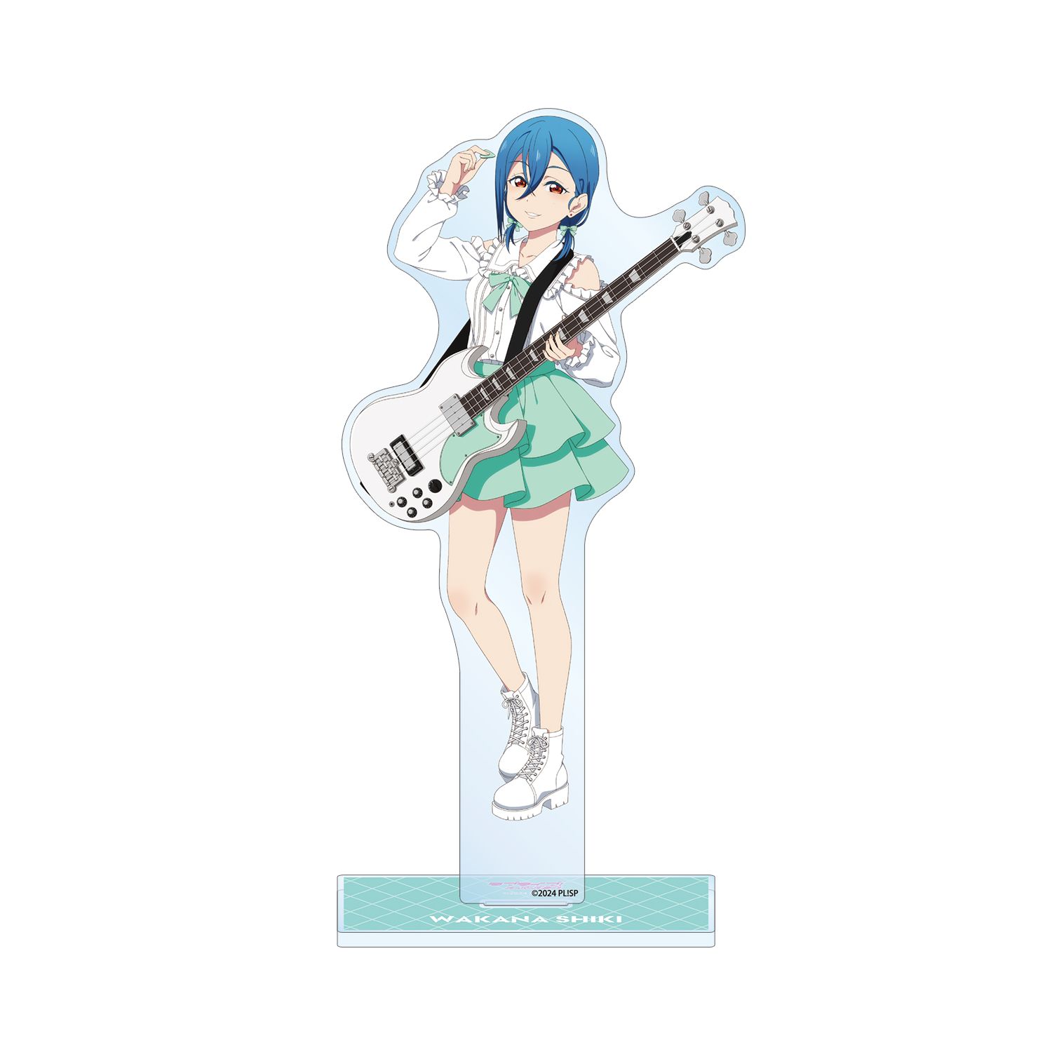 ラブライブ!スーパースター!! 描き下ろし 若菜四季 バンドver. 特大アクリルスタンド - 公式商品画像 | AniSmile