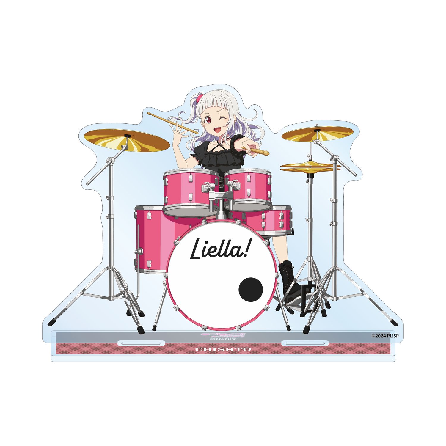 ラブライブ!スーパースター!! 描き下ろし 嵐 千砂都 バンドver. BIGアクリルスタンド - 公式商品画像 | AniSmile