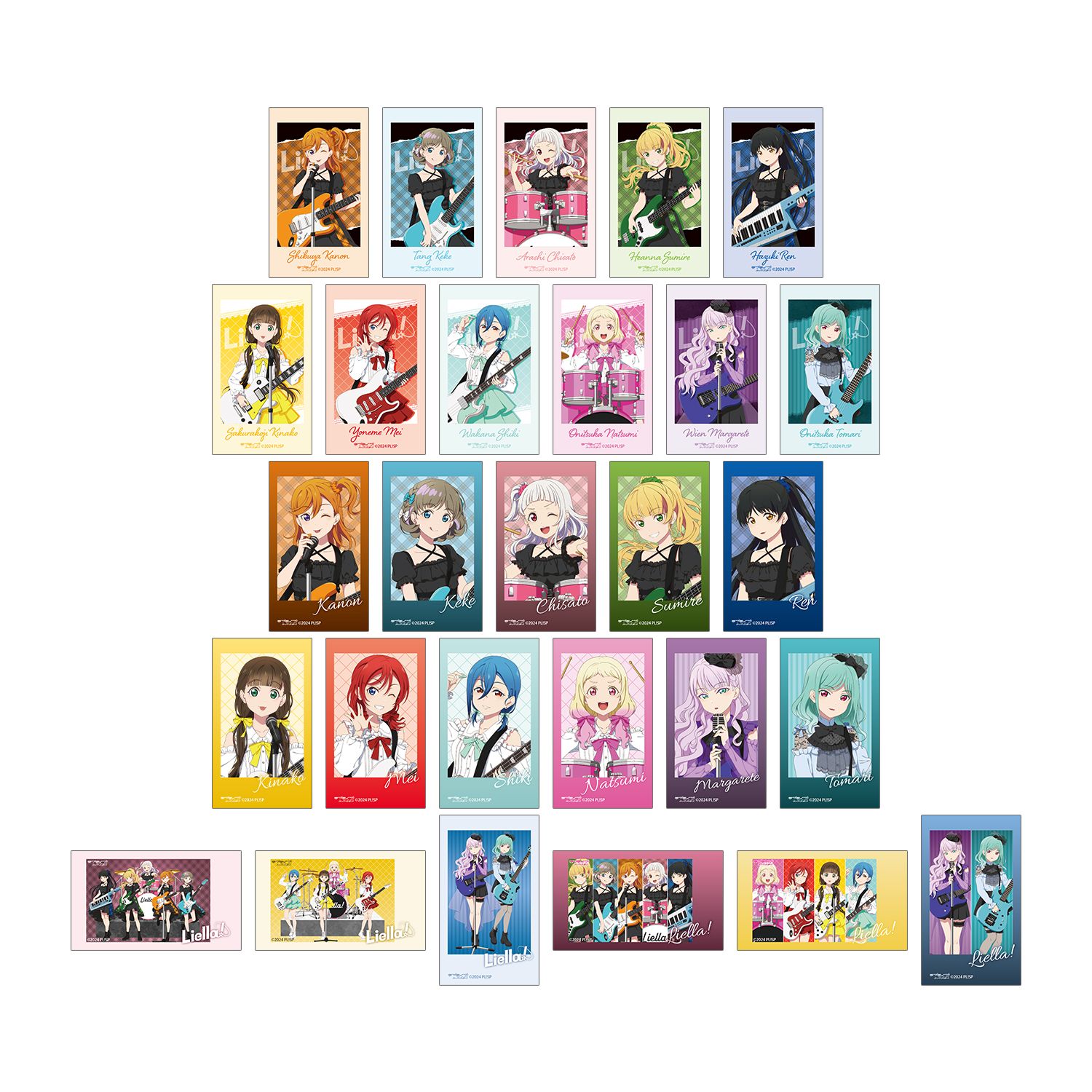 ラブライブ!スーパースター!! 描き下ろし バンドver. トレーディングAni-Frame(単位/単品) - 公式商品画像 | AniSmile