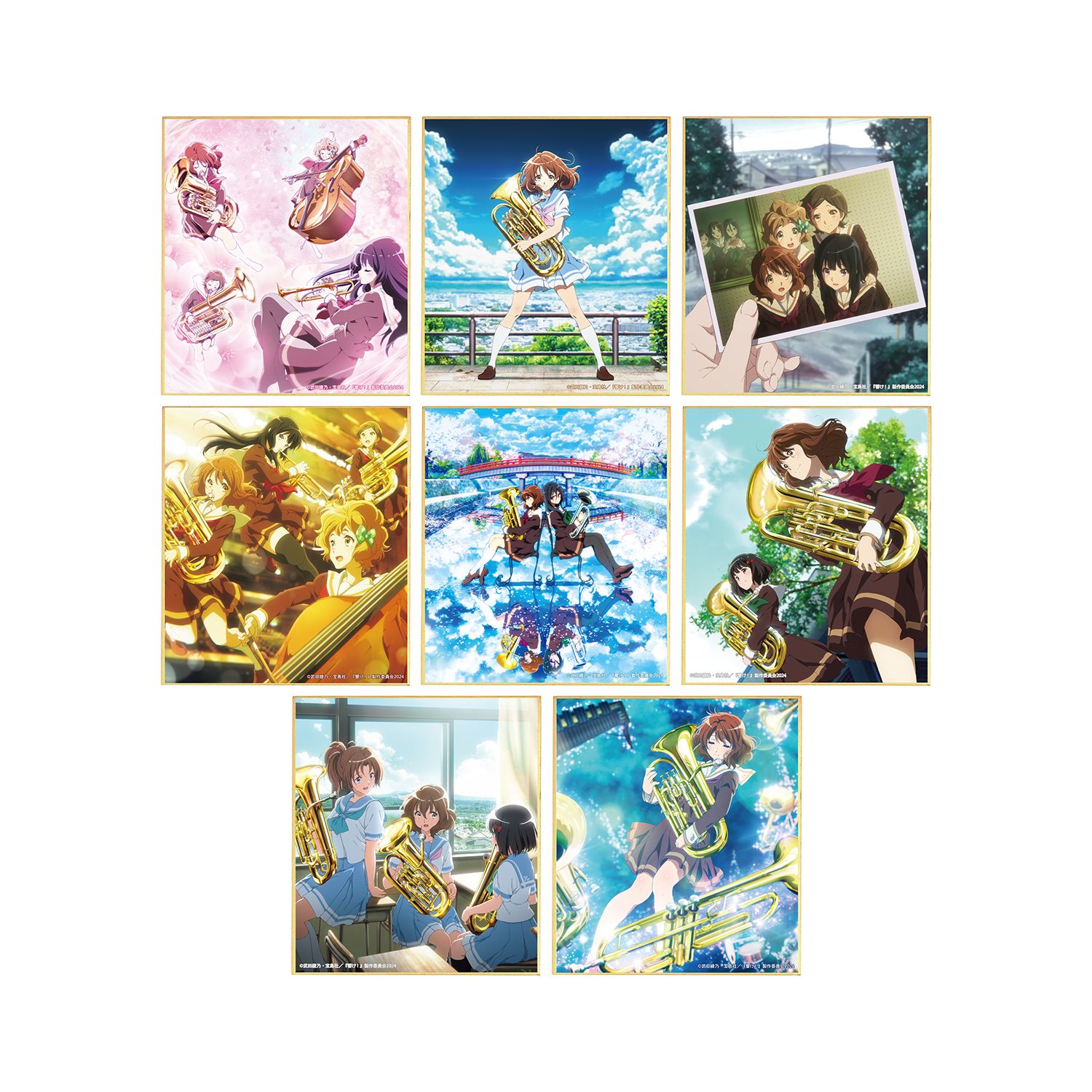 最終楽章 響け!ユーフォニアム 前編 トレーディングミニ色紙 ver.B(単位/単品) - 公式商品画像 | AniSmile