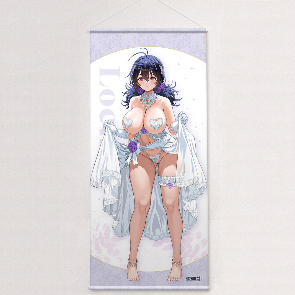 [ブラウンダスト2]描き下ろし特大タペストリー(ロエン/ウエディング水着) 画像 2 | AniSmile