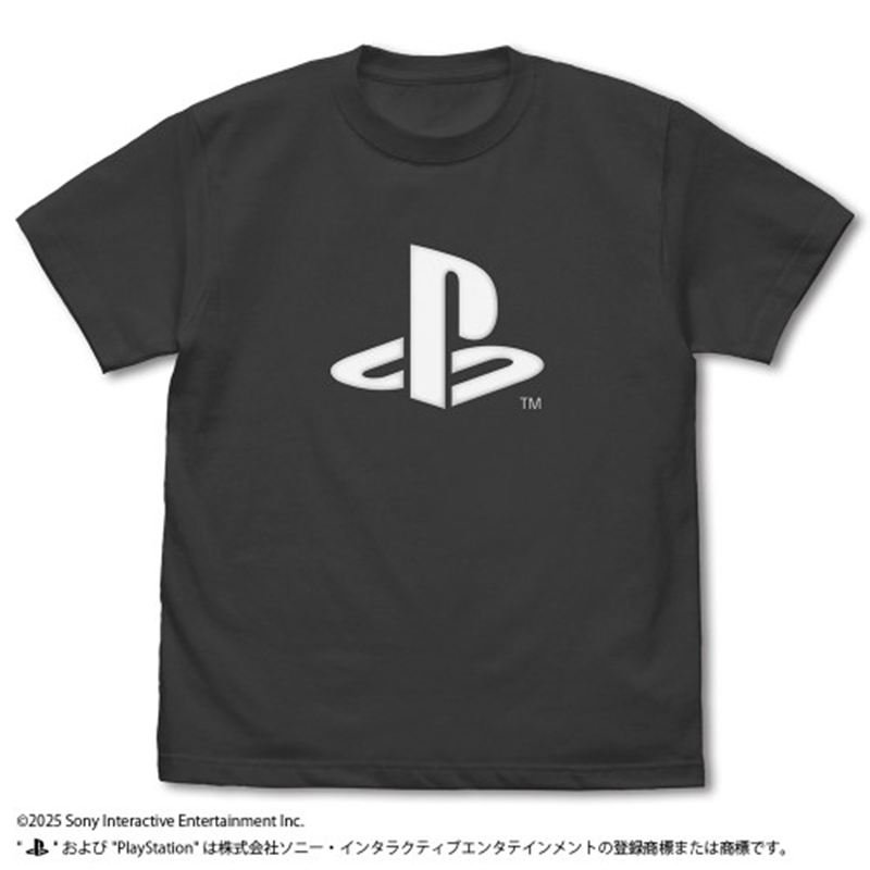 プレイステーション Tシャツ for PlayStation 発泡プリントVer./SUMI-M - 公式商品画像 | AniSmile