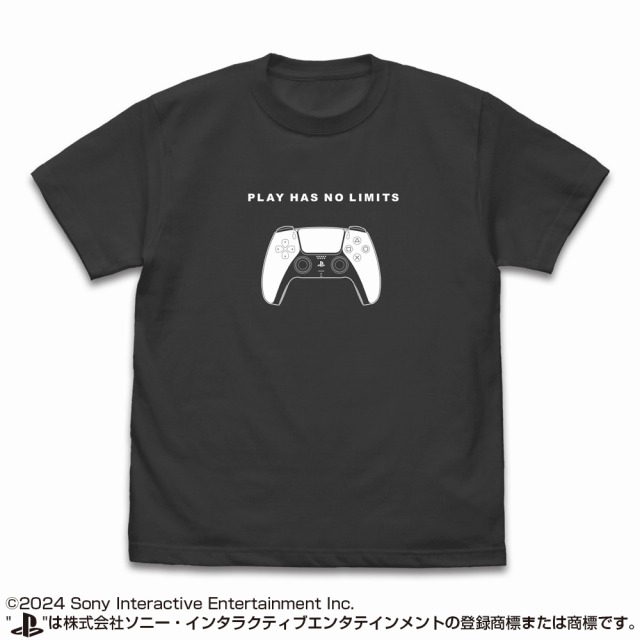 プレイステーション Tシャツ for PlayStation 5 DualSenseワイヤレスコントローラー/SUMI-M 画像 2 | AniSmile