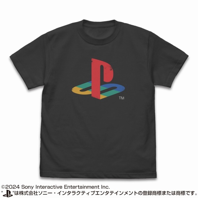 プレイステーション Tシャツ for PlayStation Light Grunge Ver./SUMI-XL - 公式商品画像 | AniSmile