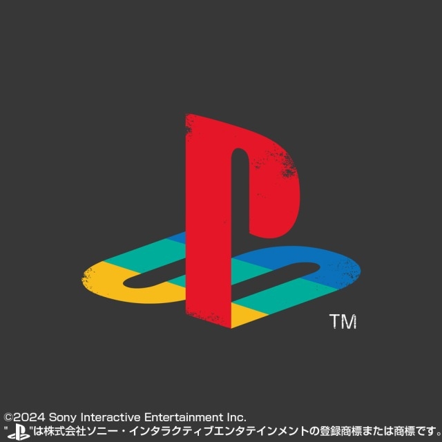 プレイステーション Tシャツ for PlayStation Light Grunge Ver./SUMI-L 画像 2 | AniSmile