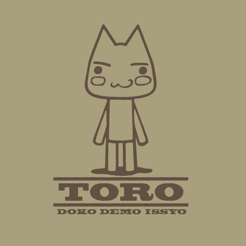 どこでもいっしょ トロ ヴィンテージ Tシャツ/SAND KHAKI-S 画像 3 | AniSmile