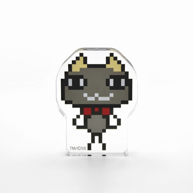 どこでもいっしょ クロのドット アクリルブロックフィギュア - 公式商品画像 | AniSmile