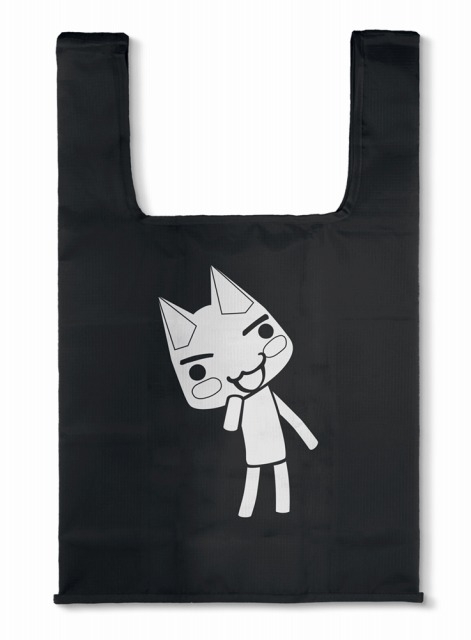 どこでもいっしょ トロの エコバッグ/BLACK - 公式商品画像 | AniSmile