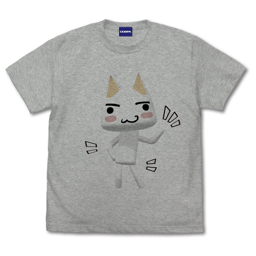 どこでもいっしょ トロのダンス Tシャツ/MIX GRAY-S - 公式商品画像 | AniSmile