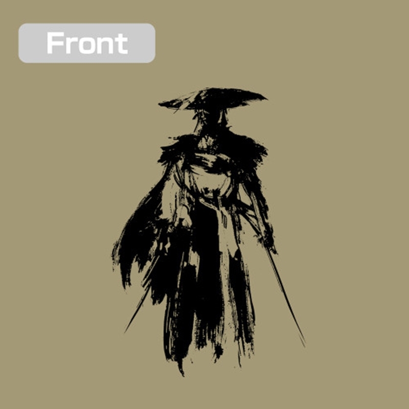 GHOST OF YŌTEI 篤 Tシャツ/SAND KHAKI-L 画像 3 | AniSmile