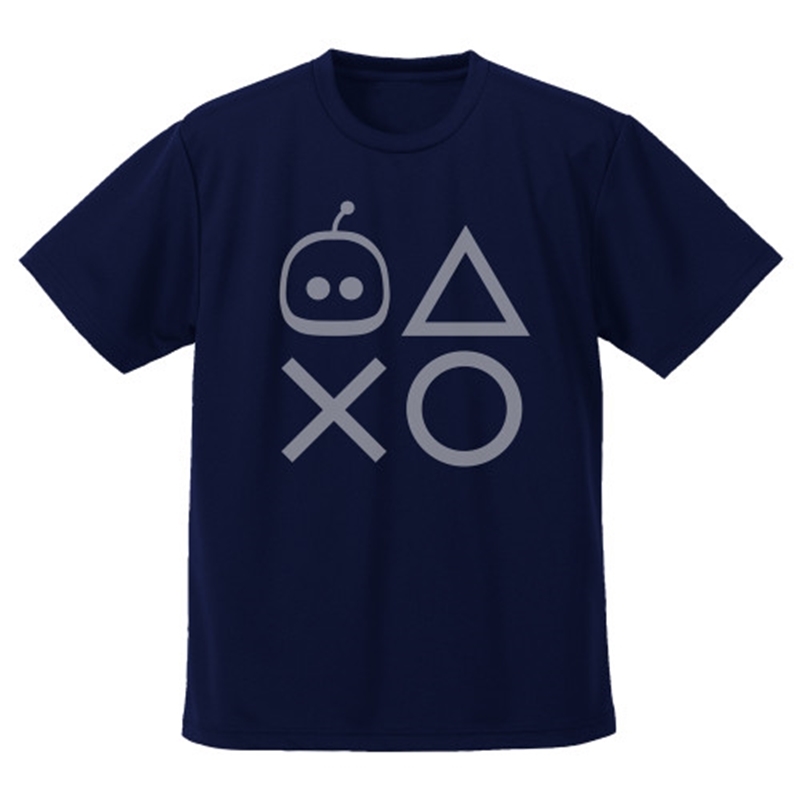 ASTRO BOT アストロ シェイプス ドライTシャツ /NAVY-S 画像 2 | AniSmile