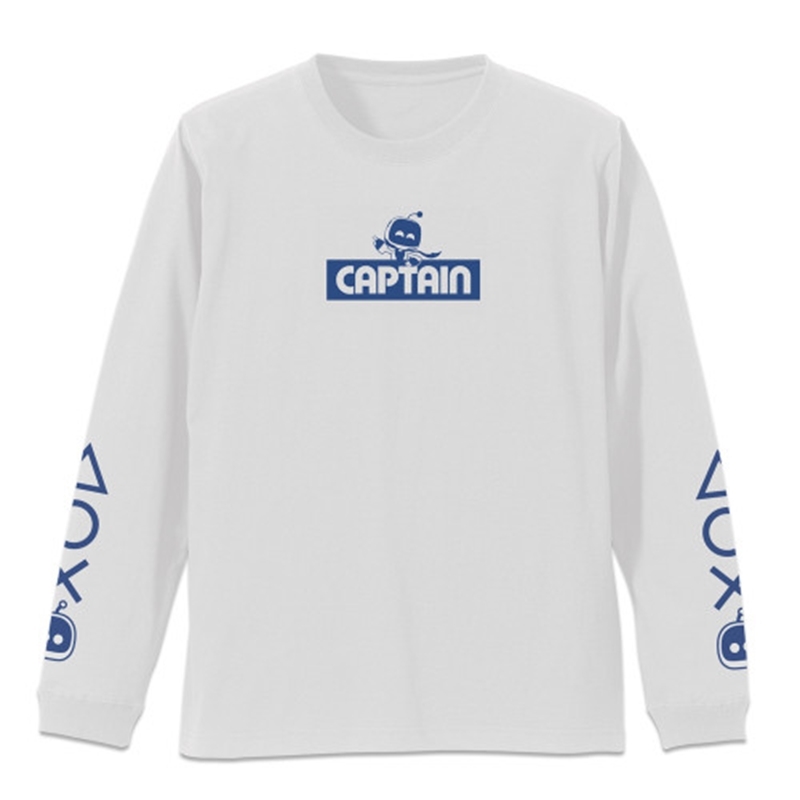 ASTRO BOT 袖リブロングスリーブTシャツ/WHITE-M - 公式商品画像 | AniSmile