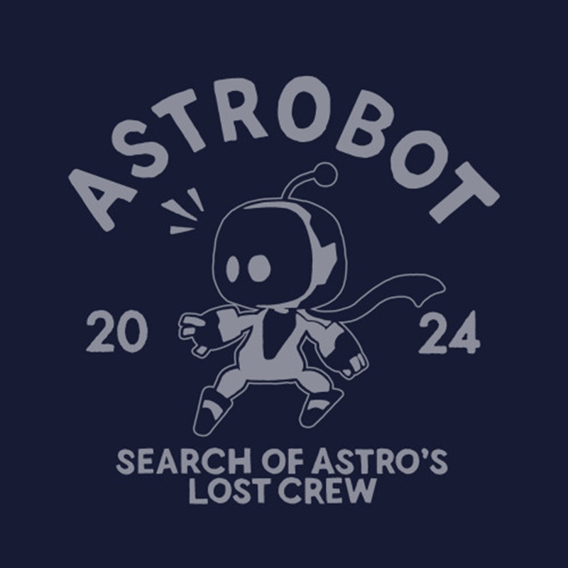 ASTRO BOT アストロ ヴィンテージ Tシャツ/NAVY-XL 画像 2 | AniSmile