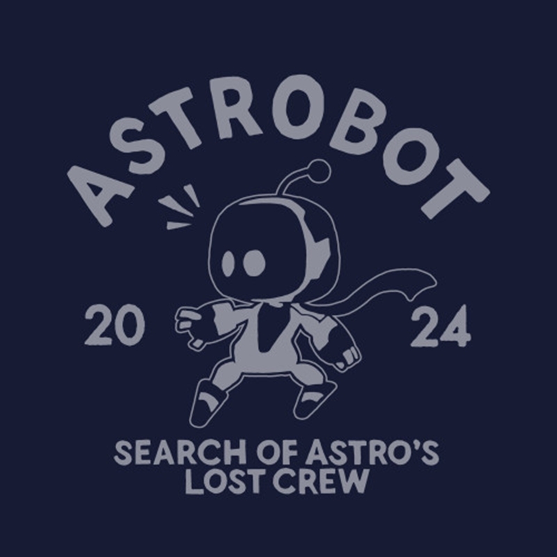 ASTRO BOT アストロ ヴィンテージ Tシャツ/NAVY-S 画像 2 | AniSmile