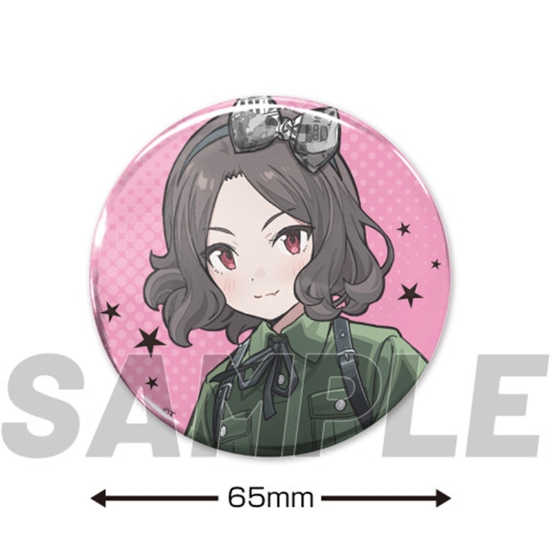 ガールズバンドクライ 描き下ろし 海老塚智 65mm缶バッジ 運命の華Ver. 画像 2 | AniSmile