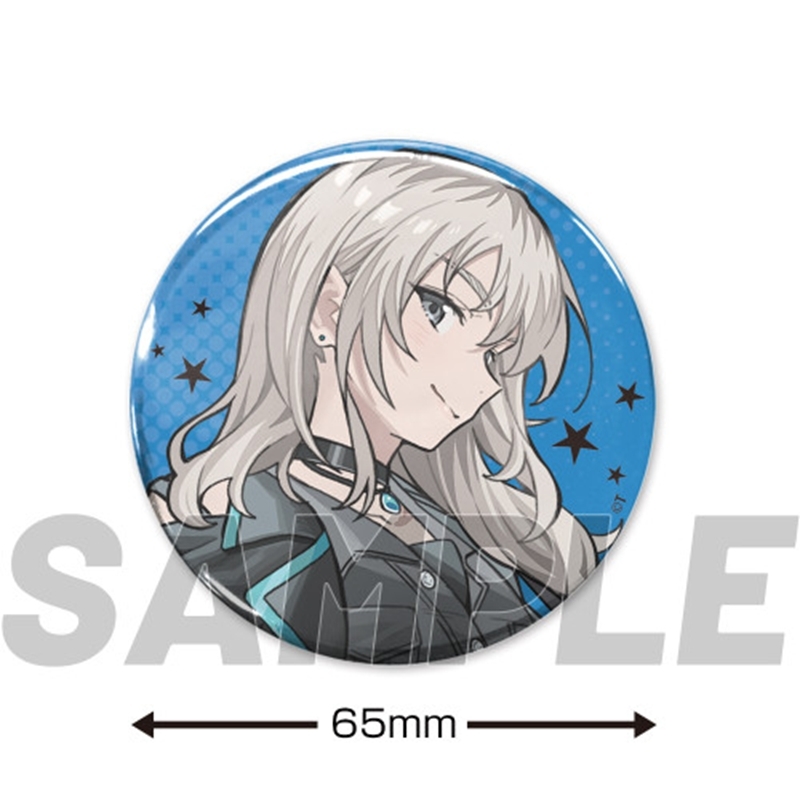 ガールズバンドクライ 描き下ろし 河原木桃香 65mm缶バッジ 運命の華Ver. 画像 2 | AniSmile
