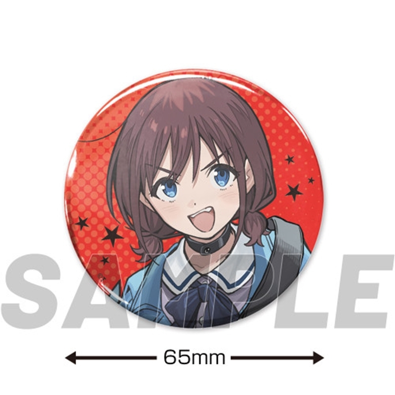 ガールズバンドクライ 描き下ろし 井芹仁菜 65mm缶バッジ 運命の華Ver. 画像 2 | AniSmile