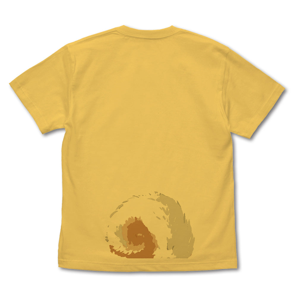世界の終わりに柴犬と 石原雄先生デザイン ハルさん突撃 Tシャツ/BANANA-S 画像 2 | AniSmile