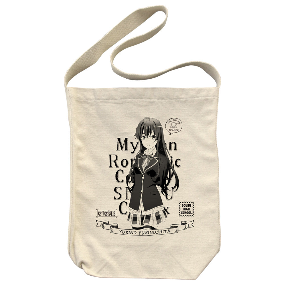 やはり俺の青春ラブコメはまちがっている。完 雪乃 ショルダートート/NATURAL - 公式商品画像 | AniSmile
