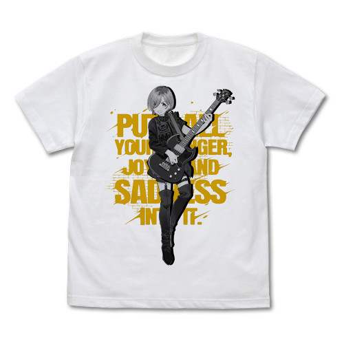 ガールズバンドクライ ルパ「全部ぶちこめ。」 Tシャツ/WHITE-M 画像 2 | AniSmile