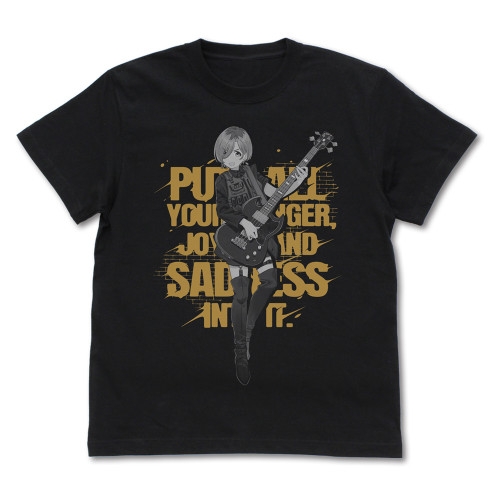ガールズバンドクライ ルパ「全部ぶちこめ。」 Tシャツ/BLACK-L 画像 2 | AniSmile