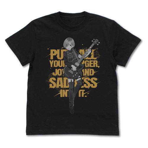 ガールズバンドクライ ルパ「全部ぶちこめ。」 Tシャツ/BLACK-M 画像 2 | AniSmile