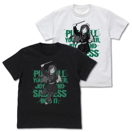 ガールズバンドクライ 安和すばる「全部ぶちこめ。」 Tシャツ/BLACK-M - 公式商品画像 | AniSmile