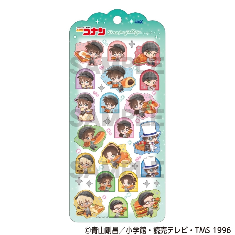 名探偵コナンドロップジェリーシール - 公式商品画像 | AniSmile