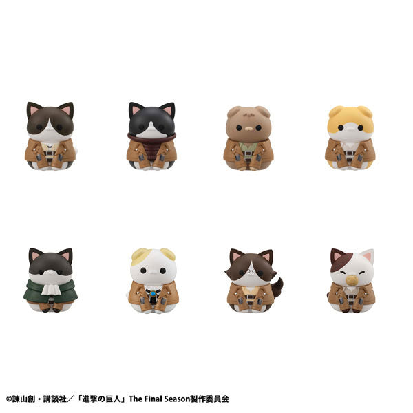 MEGA CAT PROJECT 進撃の巨人 進撃のニャンコ 調査兵団集合だニャン!【再販】 - 公式商品画像 | AniSmile