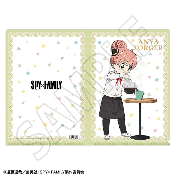 SPY×FAMILY クリアファイル/アーニャ・フォージャー(バリスタ) - 公式商品画像 | AniSmile