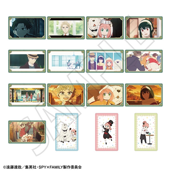 SPY×FAMILY トレーディングクリアカード - 公式商品画像 | AniSmile