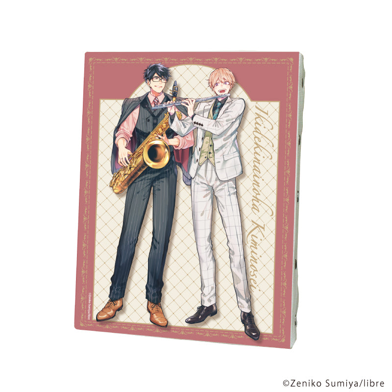 キャンバスボード「息できないのは君のせい」01/矢野&志筑(描き下ろしイラスト) - 公式商品画像 | AniSmile