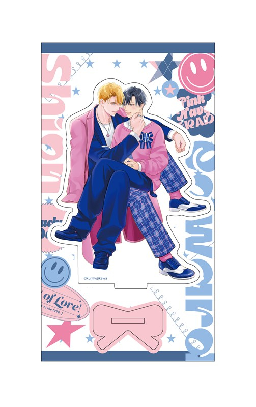 アクリルスタンド PINK/NAVY TRAD. CLUB ver. ベッドイン・ルール - 公式商品画像 | AniSmile