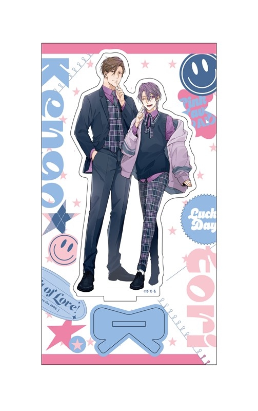 アクリルスタンド PINK/NAVY TRAD. CLUB ver. 好いも甘いも - 公式商品画像 | AniSmile