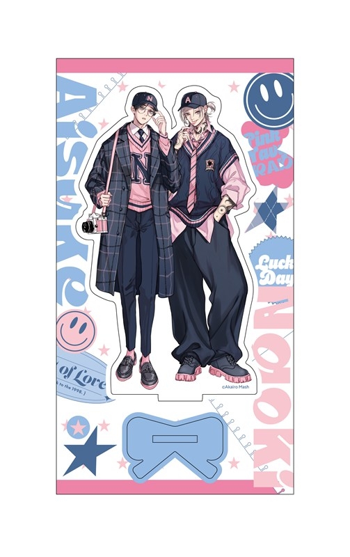 アクリルスタンド PINK/NAVY TRAD. CLUB ver. 愛の刺青 - 公式商品画像 | AniSmile