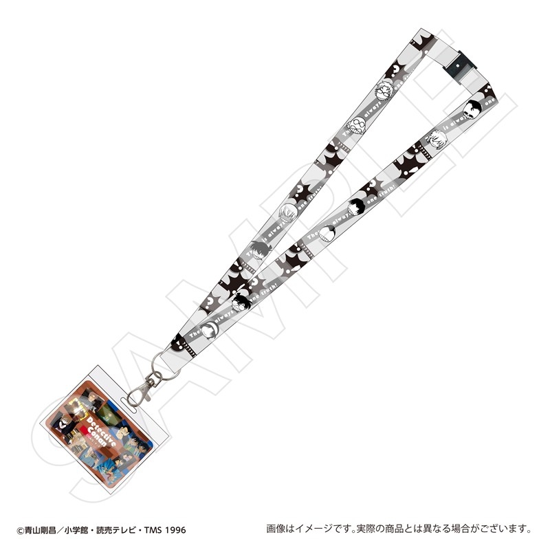 名探偵コナン カードツキネックストラップモノクロCM1コナン - 公式商品画像 | AniSmile