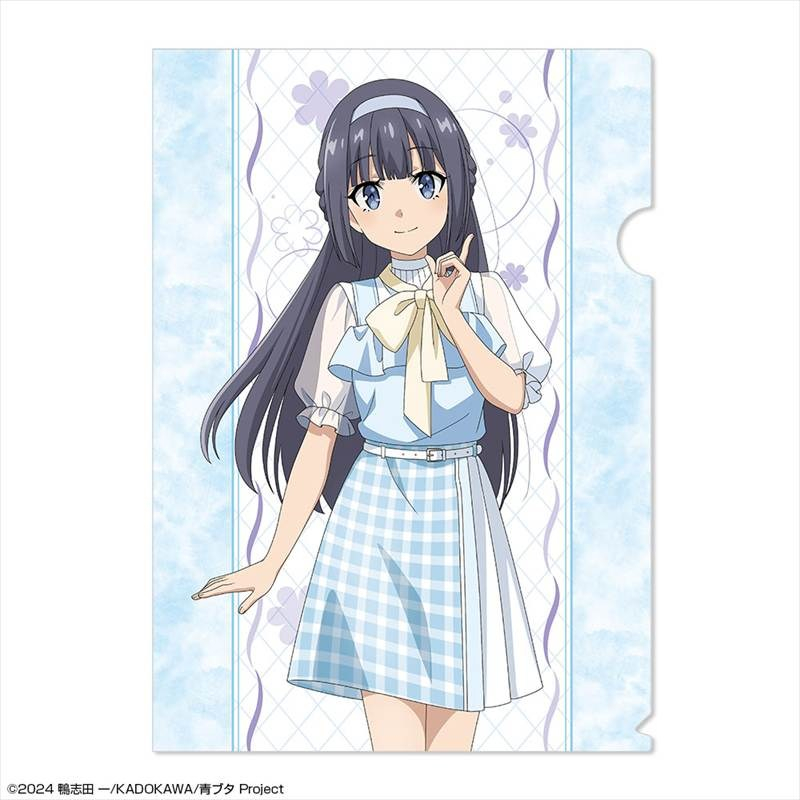 「青春ブタ野郎」シリーズ クリアファイル デザイン06(牧之原翔子/サマーチェックver.)【描き下ろし】 画像 2 | AniSmile