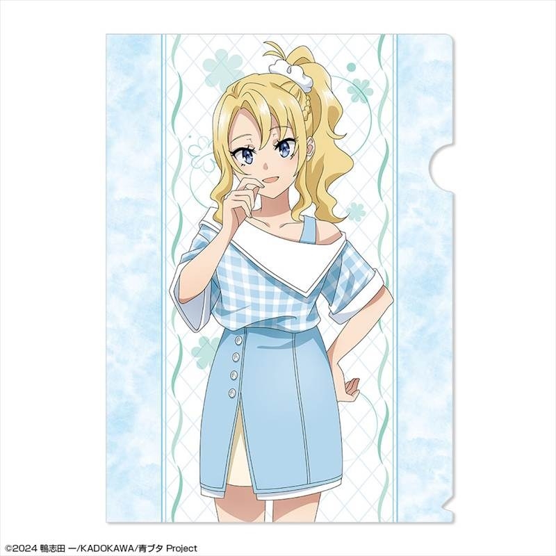 「青春ブタ野郎」シリーズ クリアファイル デザイン04(豊浜のどか/サマーチェックver.)【描き下ろし】 画像 2 | AniSmile