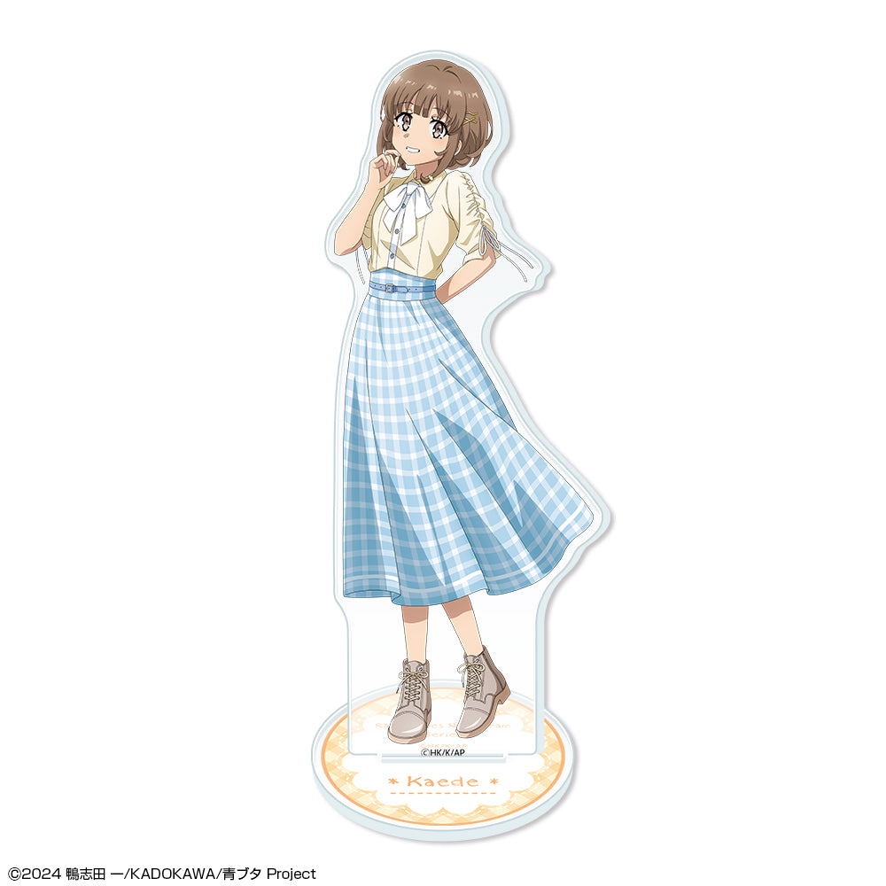 「青春ブタ野郎」シリーズ アクリルスタンド デザイン05(梓川花楓/サマーチェックver.)【描き下ろし】 - 公式商品画像 | AniSmile