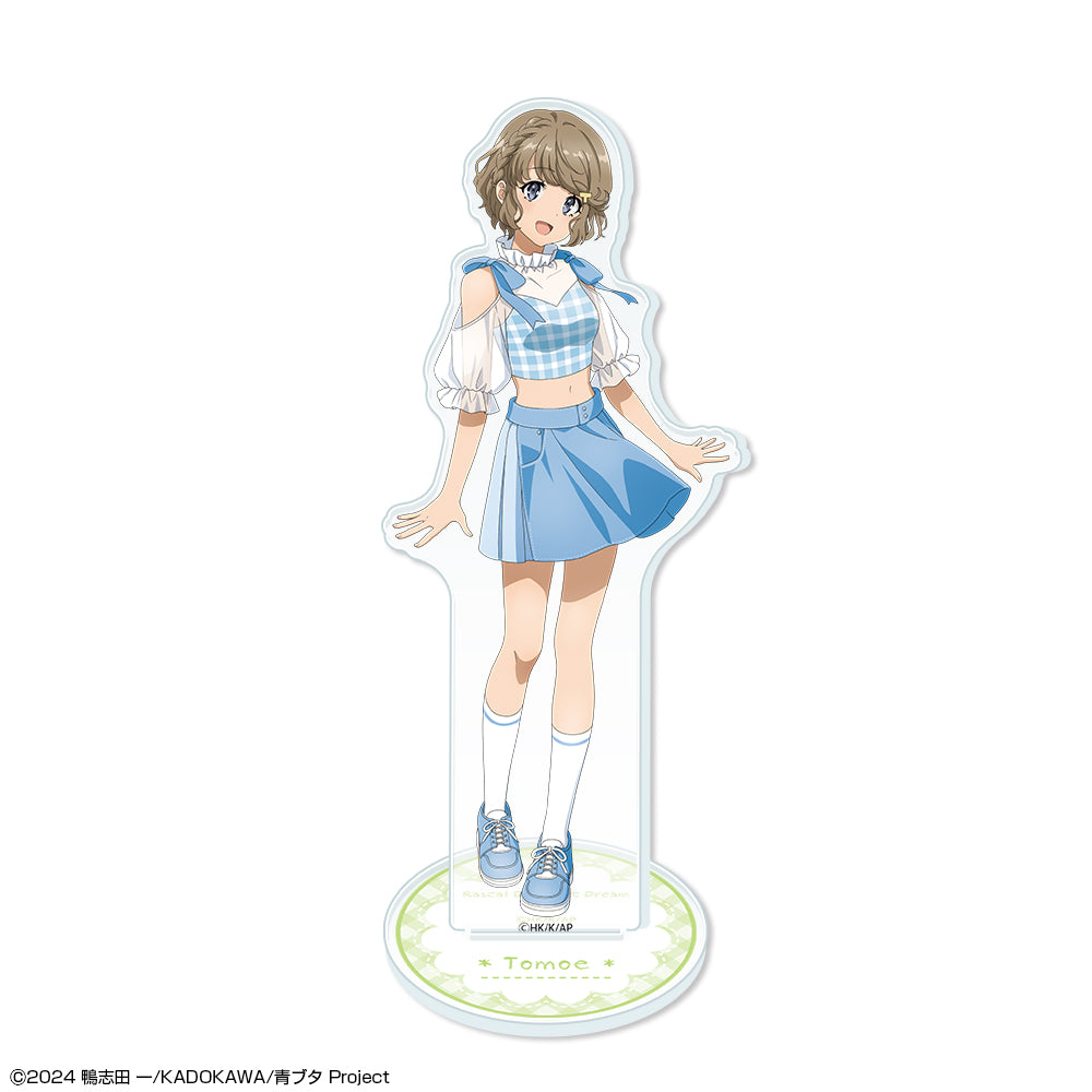 「青春ブタ野郎」シリーズ アクリルスタンド デザイン02(古賀朋絵/サマーチェックver.)【描き下ろし】 - 公式商品画像 | AniSmile