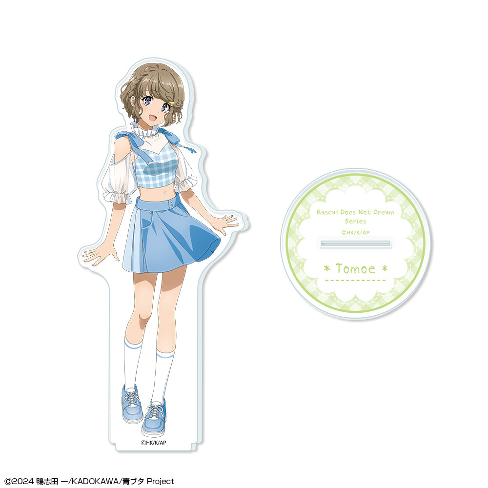 「青春ブタ野郎」シリーズ アクリルスタンド デザイン02(古賀朋絵/サマーチェックver.)【描き下ろし】 画像 2 | AniSmile