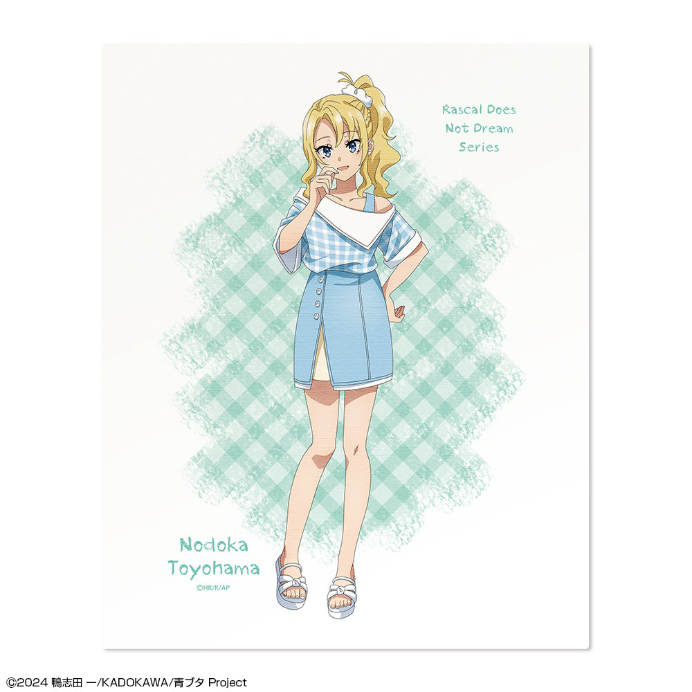 「青春ブタ野郎」シリーズ アクリルスタンド デザイン02(古賀朋絵/サマーチェックver.)【描き下ろし】 画像 3 | AniSmile