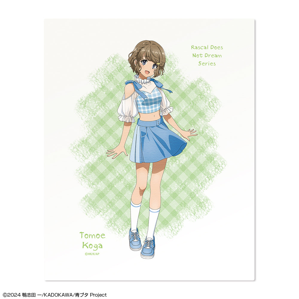 「青春ブタ野郎」シリーズ アクリルスタンド デザイン02(古賀朋絵/サマーチェックver.)【描き下ろし】 画像 5 | AniSmile