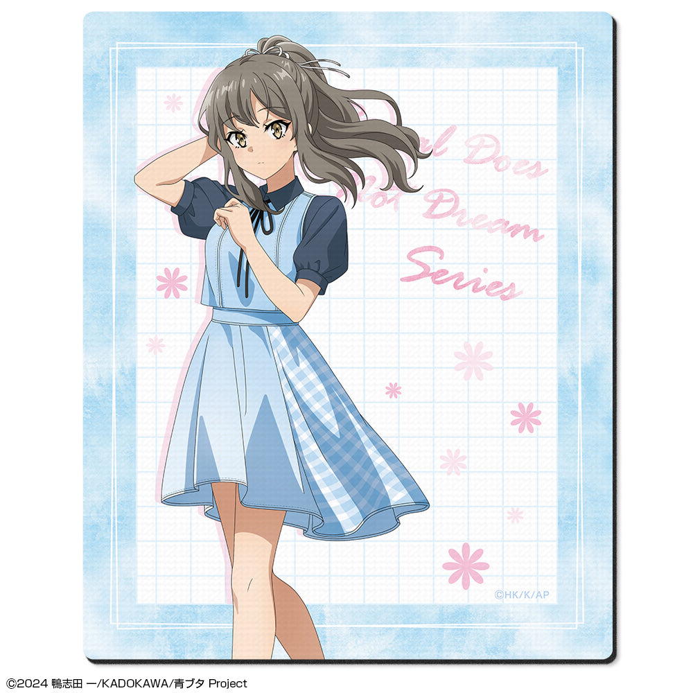 「青春ブタ野郎」シリーズ ラバーマウスパッド デザイン03(双葉理央/サマーチェックver.)【描き下ろし】 - 公式商品画像 | AniSmile