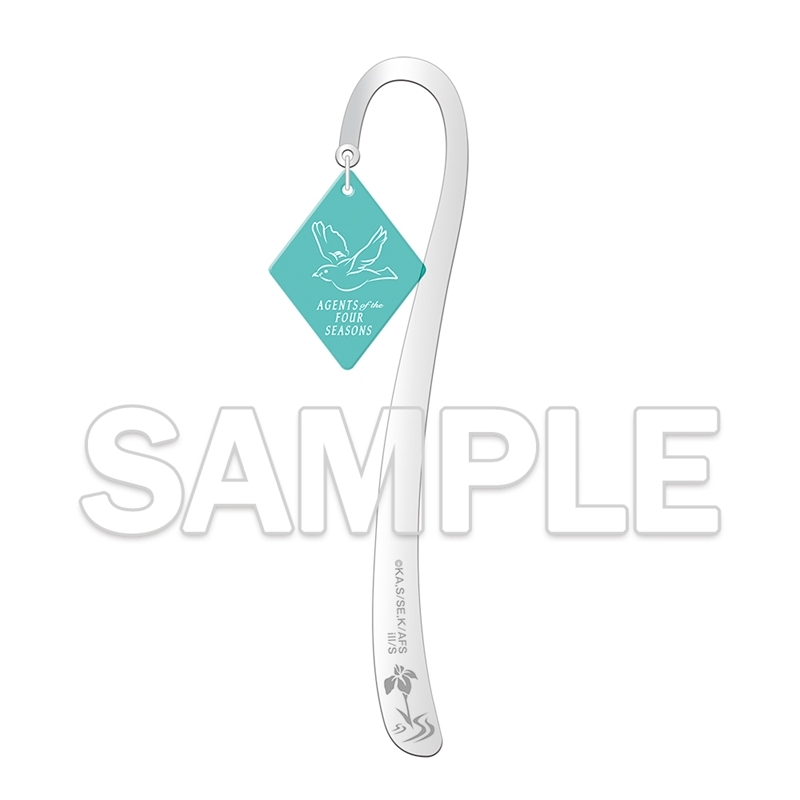 『春夏秋冬代行者』メタルブックマーカー 夏 - official product image | AniSmile