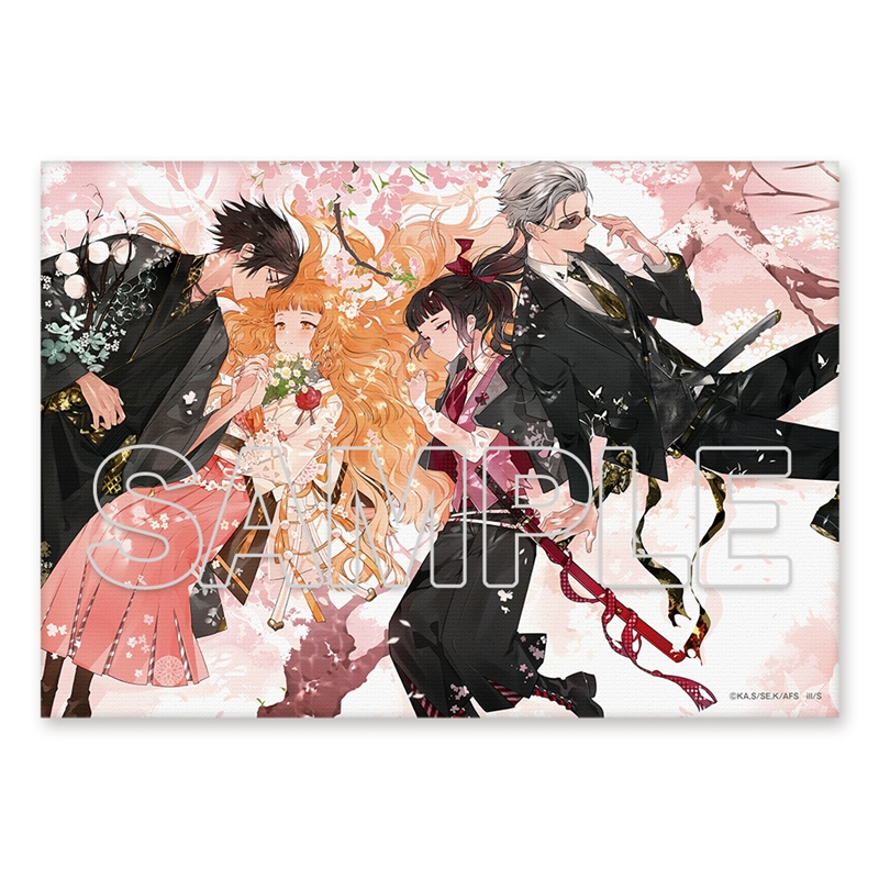 『春夏秋冬代行者』キャンバスアート 春の舞 - 公式商品画像 | AniSmile