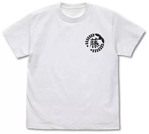 鬼滅の刃 藤の花の家紋 Tシャツ/WHITE-L 画像 2 | AniSmile
